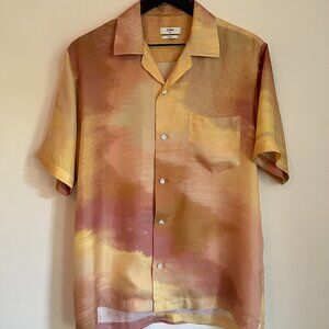 Cmmn Swdn Duncan Silk Print Shirt
